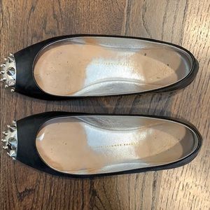 Giuseppe Zanotti spike toe flats